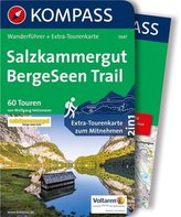 Kompass Wanderführer Salzkammergut BergeSeen Trail, m. 1 Karte