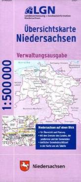 LGN Übersichtskarte Niedersachsen, Verwaltungsausgabe