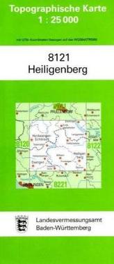 Topographische Karte Baden-Württemberg Heiligenberg