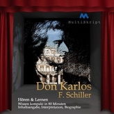F. Schiller 'Don Karlos', 1 Audio-CD