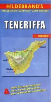 Hildebrand's Urlaubskarte Teneriffa. Tenerife. Teneriffe