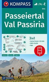 Kompass Karte Passeiertal, Val Passiria