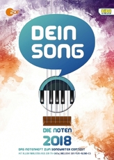 Dein Song 2018, Die Noten, m. MP3-CD