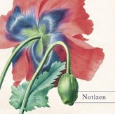 Notizbuch Mohn