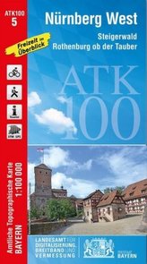 ATK100-5 Nürnberg West (Amtliche Topographische Karte 1:100000)