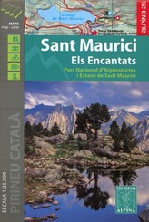 Wanderkarte Sant Maurici