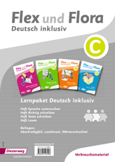 Lernpaket Deutsch inklusiv C, 4 Hefte