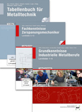 Der Zerspanungsmechaniker, 3 Bde. m. 2 DVD-ROMs