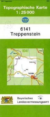 Topographische Karte Bayern Treppenstein