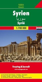 Freytag & Berndt Autokarte Syrien / Syrie / Syria / Siria