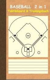 Baseball 2 in 1 Taktikboard und Trainingsbuch