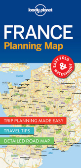 Lonely Planet Planning Map France
