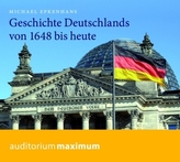 Geschichte Deutschlands von 1648 bis heute, 2 Audio-CDs