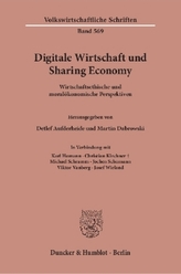 Digitale Wirtschaft und Sharing Economy