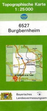 Topographische Karte Bayern Burgbernheim