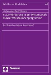 Frauenförderung in der Wissenschaft durch Professorinnenprogramme