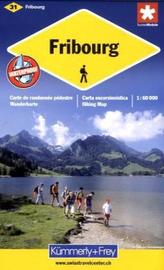 Kümmerly & Frey Karte Fribourg