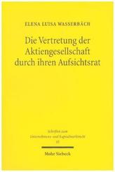 Die Vertretung der Aktiengesellschaft durch ihren Aufsichtsrat