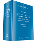 EEG 2017, Gesetz für den Ausbau erneuerbarer Energien, Kommentar