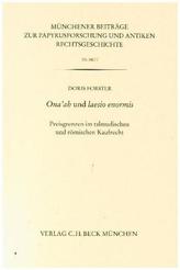 Ona'ah und laesio enormis