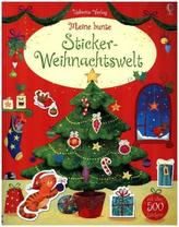 Meine bunte Sticker-Weihnachtswelt