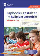 Lapbooks gestalten im Religionsunterricht Klasse 2-4, m. CD-ROM