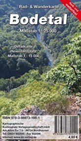 KKV Rad- und Wanderkarte Bodetal