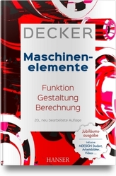 Decker Maschinenelemente, m. Sonderband Tabellen und Diagramme .