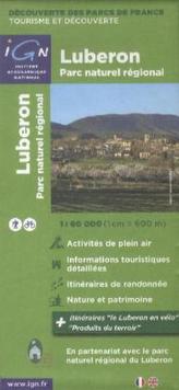 IGN Karte, Découverte des Parcs de France, Tourisme et Découverte, Luberon, Parc naturel régional