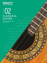  Trinity College London Classical Guitar Exam Pieces 2020-2023: Grade 2