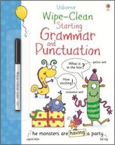 Wipe-clean Starting Grammar and Punctuation, w. Wipe-clean pen