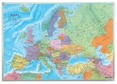 Europa politisch, Wandkarte 1:6 Mio., Markiertafel