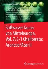 Chelicerata: Araneae/Acari. Bd.1