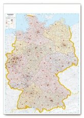 Postleitkarte Deutschland 1:700.000, Planokarte