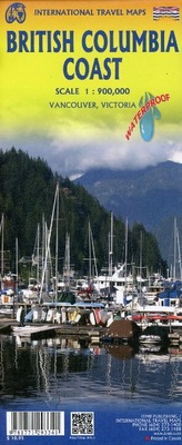 Topographische Karte Haida Gwaii / Queen Charlotte