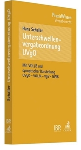 Unterschwellenvergabeordnung, UVgO