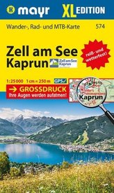 Mayr Karte Zell am See, Kaprun