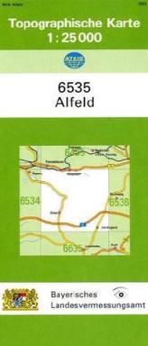 Topographische Karte Bayern Alfeld