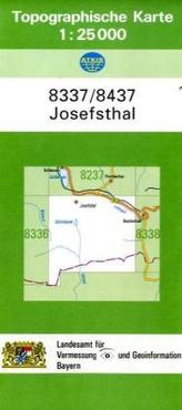 Topographische Karte Bayern Josefsthal