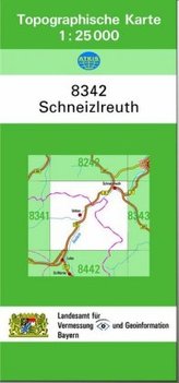 Topographische Karte Bayern Schneizlreuth