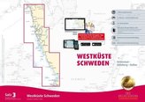 Delius Klasing-Sportbootkarten: Westküste Schweden (Ausgabe 2018/2019), m. CD-ROM