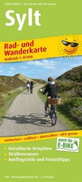 PublicPress Rad- und Wanderkarte Sylt