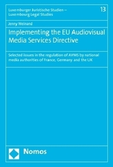 Implementing the EU Audiovisual Media Services Directive