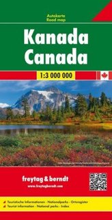 Freytag & Berndt Autokarte Kanada. Canadá / Canada