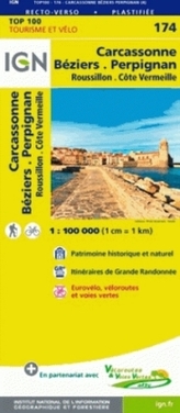 IGN 174 Béziers Pérpignan