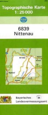 Topographische Karte Bayern Nittenau