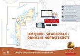 Delius Klasing-Sportbootkarten: Limfjord - Skagerrak - Dänische Nordseeküste (Ausgabe 2018/2019), m. CD-ROM
