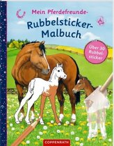 Mein Pferdefreunde-Rubbelsticker-Malbuch