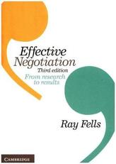 Effective Negotiation : From Research to Results