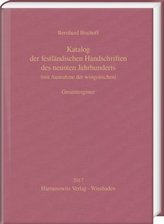 Katalog der festländischen Handschriften des neunten Jahrhunderts (mit Ausnahme der wisigotischen). Gesamtregister